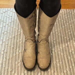 Donald J. Pliner Snakeskin boots 🐍
